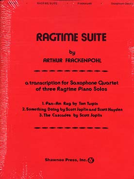 Illustration frackenpohl ragtime suite quatuor de sax