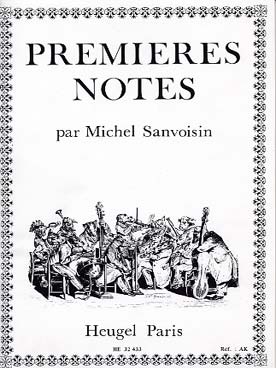 Illustration sanvoisin premieres notes