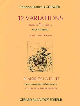 Illustration de 12 Variations sur Que ne suis-je fougère de Mozart