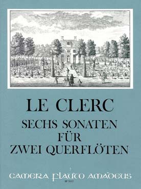 Illustration le clerc 6 sonates op. 1