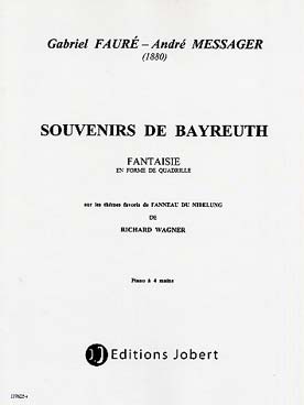 Illustration de Souvenirs de Bayreuth (tr. Messager)