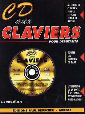 Illustration de CD aux claviers