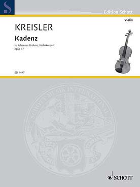 Illustration de Cadences du concerto op. 77 (Kreisler)