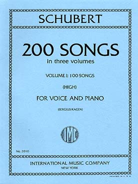 Illustration de 200 Mélodies Vol. 1 : 100 Mélodies voix haute