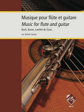 Illustration de MUSIQUE POUR FLÛTE ET GUITARE : Bach, Haendel, Gounod... (tr. Lemay)