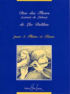 Illustration delibes duo des fleurs extrait de lakme