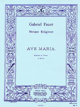 Illustration de Ave Maria op. 67 N° 2 pour soprano ou ténor et piano ou orgue
