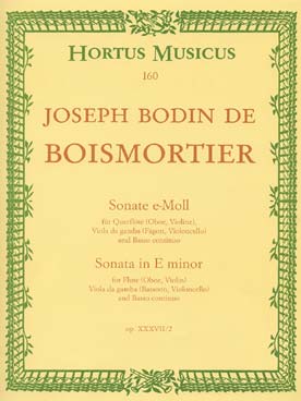 Illustration boismortier sonate op. 37/2 en mi min