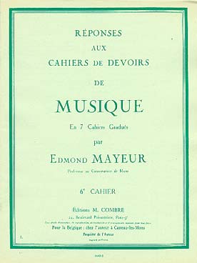 Illustration de Réponses aux devoirs de musique - N° 6