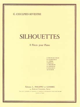 Illustration de Silhouettes, recueil de 8 pièces