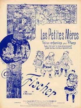 Illustration de Les Petites mères, valse (grosses notes)