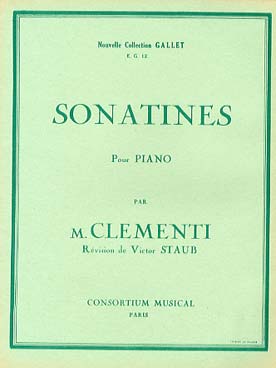 Illustration clementi sonatines  - volume complet