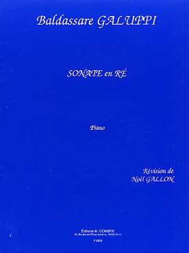 Illustration de Sonate en ré (Gallon)