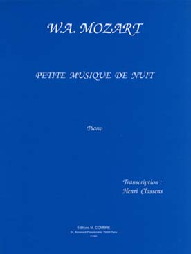 Illustration de Petite musique de nuit K 525 en sol M (tr. Classens)