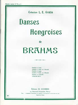 Illustration de Danses hongroises (éd. Combre) - Vol. 2 : N° 6 à 10