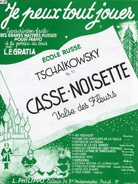 Illustration tchaikovsky casse-noisette :valse fleurs