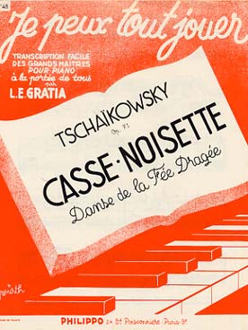 Illustration tchaikovsky casse-noisette :danse fee...