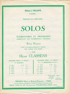 Illustration classens solo elementaire & progres n°10