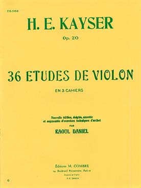 Illustration de 36 Études op. 20 - Vol. 2