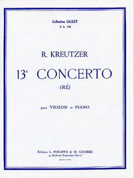 Illustration de Concerto N° 13 en ré M