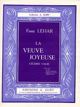 Illustration de Veuve joyeuse, valse