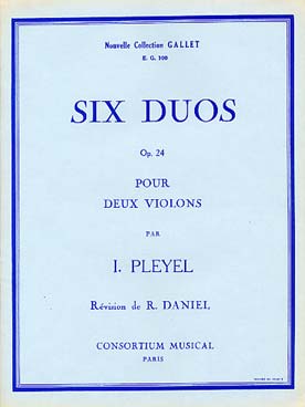 Illustration pleyel six duos concertants op. 24