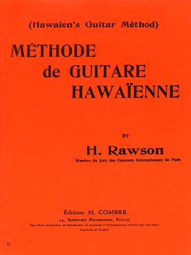 Illustration rawson methode de guitare hawaienne 