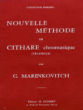 Illustration de Nouvelle méthode cithare chromatique (triangle)