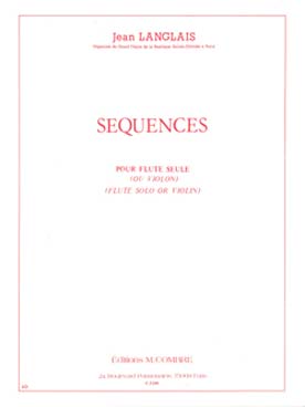 Illustration de Séquences pour flûte ou violon