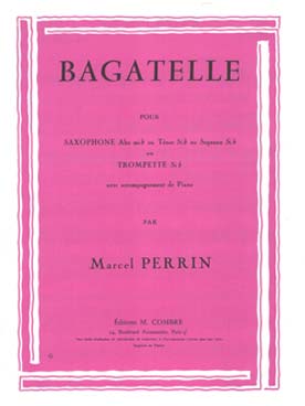 Illustration de Bagatelle - saxo alto/tenor/soprano & piano