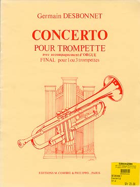 Illustration de Concerto (final pour 1 ou 3 trompettes)