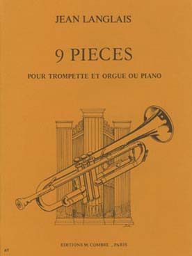 Illustration langlais 9 pieces trompette & orgue/pno
