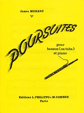 Illustration de Poursuites pour tuba ou basson et piano
