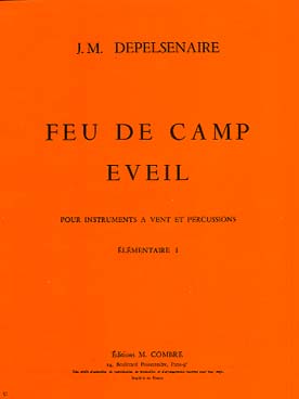 Illustration de Feux de camp - éveil, pour 2 flutes et percussion