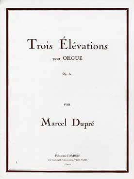 Illustration de Trois élévations - grand orgue