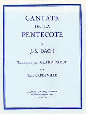 Illustration de Aria de la cantate de la pentecôte