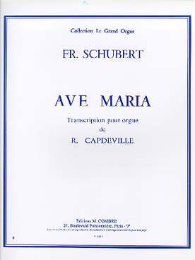 Illustration de Ave maria op. 52/6 D 839 (arr. Capdeville)