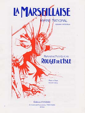 Illustration de La Marseillaise, version originale chant et piano