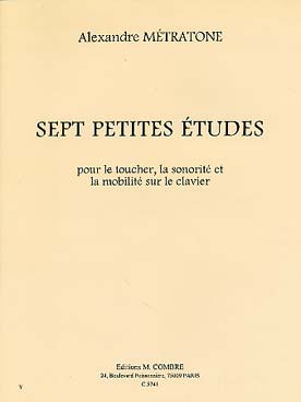 Illustration de 7 Petites études pour le toucher, la sonorité piano