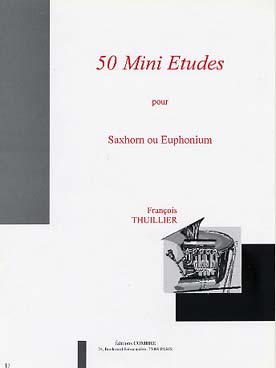 Illustration thuillier mini-etudes (50) pour saxhorn