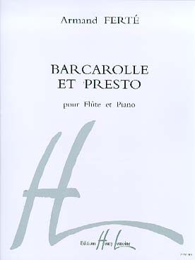 Illustration de Barcarolle et presto