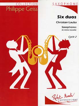 Illustration de Duos pour saxophones de même tonalité