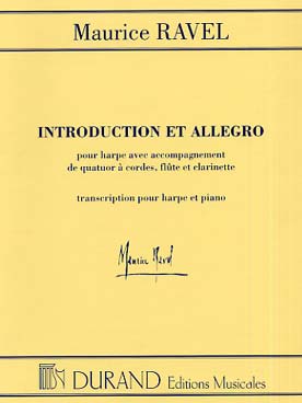 Illustration de Introduction et allegro pour harpe et piano