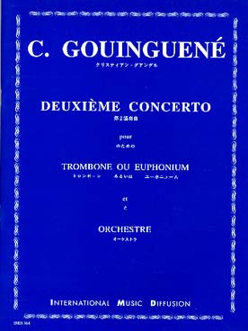 Illustration de Concerto N° 2 pour trombone ou euphonium et piano