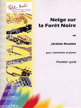 Illustration naulais neige sur la foret noire