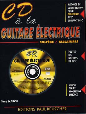 Illustration de CD à la guitare électrique