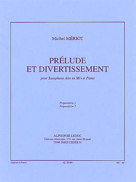 Illustration de Prélude et divertissement