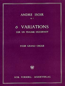 Illustration de 6 Variations sur un psaume huguenot