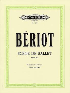 Illustration beriot scene de ballet op. 100