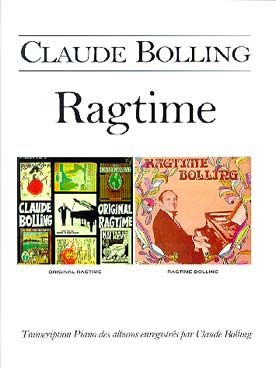 Illustration bolling ragtime piano